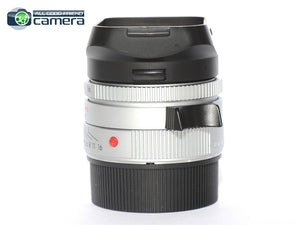 Leica Summicron-M 35mm F/2 ASPH. E39 Lens 6Bit Silver 11882 *MINT in Box*