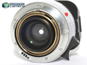 Leica Summicron-M 35mm F/2 ASPH. E39 Lens 6Bit Silver 11882 *MINT in Box*
