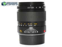 Load image into Gallery viewer, Leica Summarit-M 75mm F/2.5 E46 Lens Black 11645 *MINT in Box*