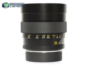Leica Summillux-R 35mm F/1.4 E67 ROM Lens 11337 *MINT- in Box*