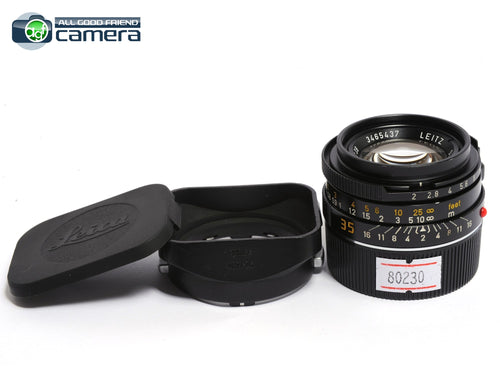 Leica Summicron-M 35mm F/2 Lens *Bokeh King* Ver.4 Canada *EX*