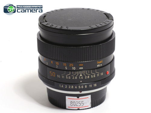 Leica Summilux-R 50mm F/1.4 Lens Ver.2 Converted to Nikon Mount