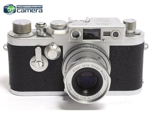 Leica IIIG Rangefinder Camera + Elmar 50mm F/2.8 Lens LTM/L39 Mount *EX+*