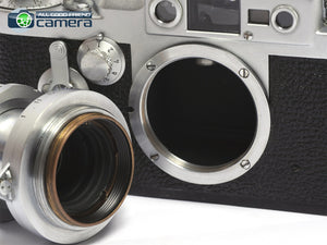 Leica IIIG Rangefinder Camera + Elmar 50mm F/2.8 Lens LTM/L39 Mount *EX+*