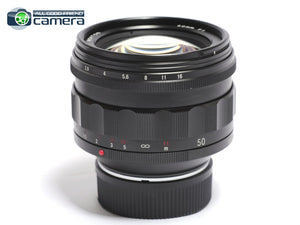 Voigtlander Nokton 50mm F/1.0 VM Lens Leica M-Mount *MINT in Box*