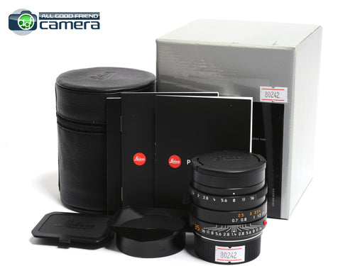 Leica Summilux-M 35mm F/1.4 ASPH. FLE Ver.1 Lens Serial No.48** *EX+ in Box*