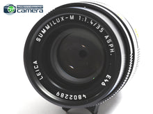 Load image into Gallery viewer, Leica Summilux-M 35mm F/1.4 ASPH. FLE Ver.1 Lens Serial No.48** *EX+ in Box*