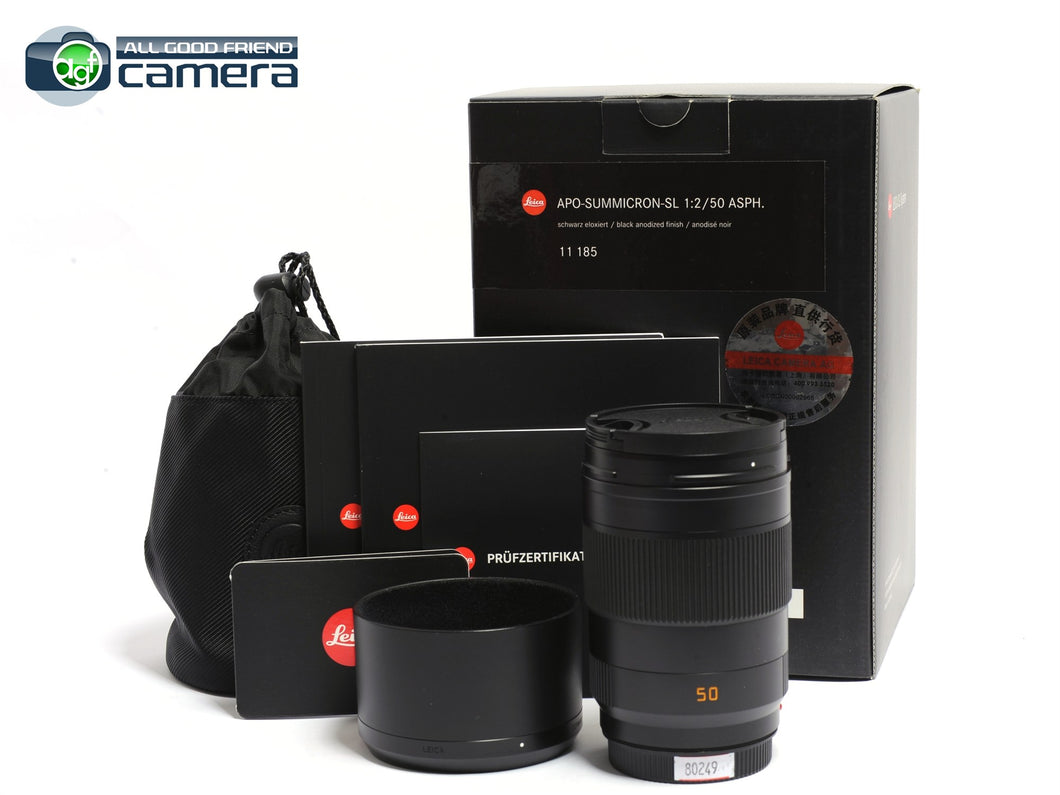 Leica APO-Summicron-SL 50mm F/2 ASPH. Lens 11185 *MINT- in Box*