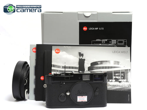 Leica MP 0.72 Rangefinder Film Camera Black Paint 10302 *MINT in Box*