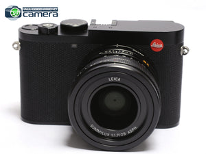 Leica Q3 28 Digital Camera Black 19080 w/Summilux 28mm F/1.7 Lens *EX+ in Box*