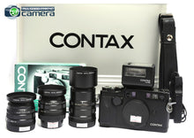 Load image into Gallery viewer, Leica G2 Rangefinder Camera Kit Black 28/45/90mm Lens &amp; TLA 200 Flash *MINT*