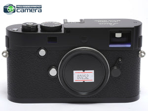 Leica M-P 240 Digital Rangefinder Camera Black Paint 10773 *MINT*