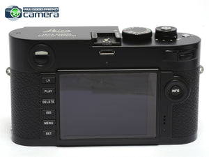 Leica M-P 240 Digital Rangefinder Camera Black Paint 10773 *MINT*
