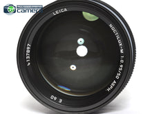 Load image into Gallery viewer, Leica Noctilux-M 50mm F/0.95 ASPH. Lens Black 11602 *MINT-*
