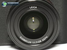 Load image into Gallery viewer, Leica Q (Typ 116) Digital Camera Black w/Summilux 28mm F/1.7 Lens *EX+*