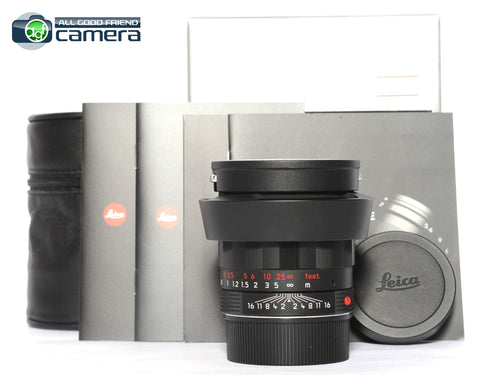 Leica Summilux-M 50mm F/1.4 ASPH. Lens Black Chrome Edition 11688 *MINT in Box*(2)