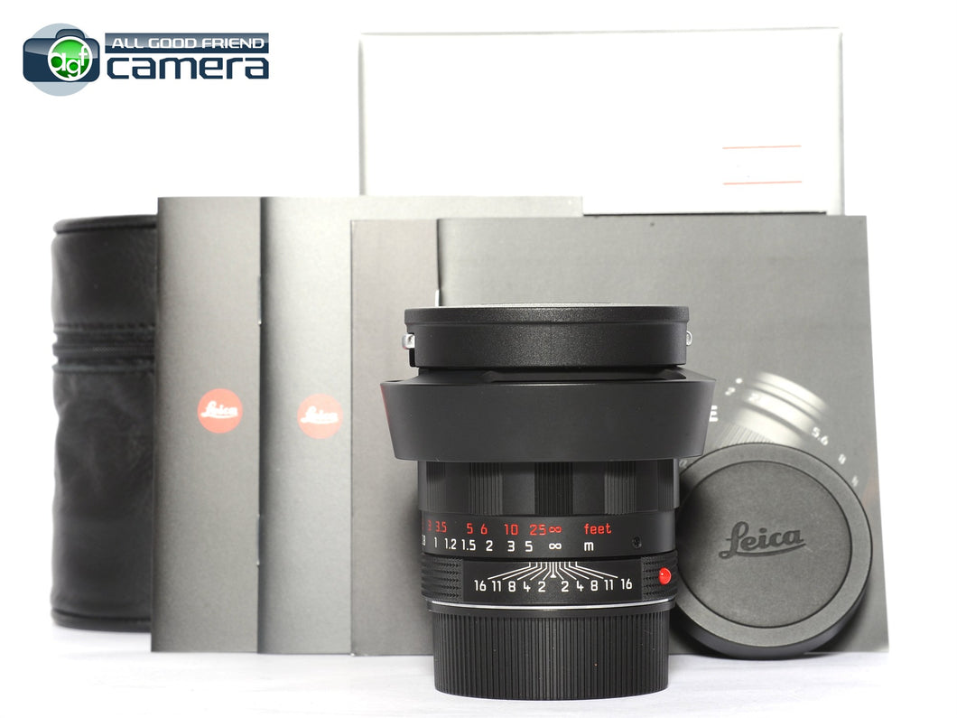 Leica Summilux-M 50mm F/1.4 ASPH. Lens Black Chrome Edition 11688 *MINT in Box*(2)