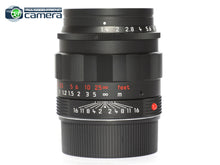 Load image into Gallery viewer, Leica Summilux-M 50mm F/1.4 ASPH. Lens Black Chrome Edition 11688 *MINT in Box*(2)
