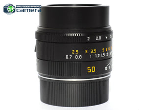 Leica APO-Summicron-M 50mm F/2 ASPH. Lens Black 11141  Later No. 48XX *MINT-*