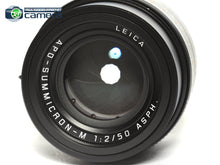 Load image into Gallery viewer, Leica APO-Summicron-M 50mm F/2 ASPH. Lens Black 11141  Later No. 48XX *MINT-*
