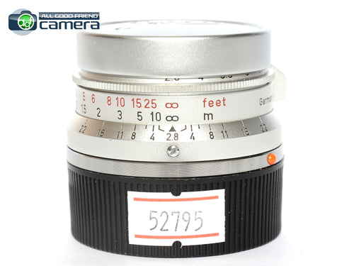 Leica Summaron 35mm F/2.8 Lens Modified to Couple w/Rangefinder *EX+*