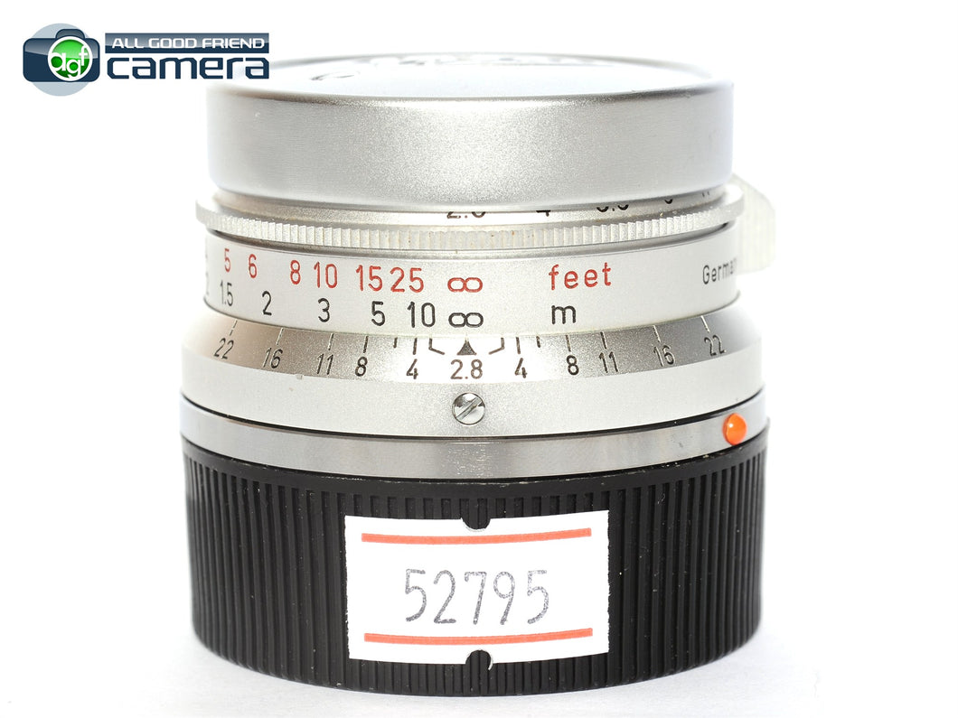 Leica Summaron 35mm F/2.8 Lens Modified to Couple w/Rangefinder *EX+*