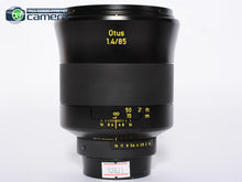 Load image into Gallery viewer, Carl Zeiss Otus APO Planar 85mm F/1.4 T* Lens ZF.2 Nikon F-Mount *MINT-*