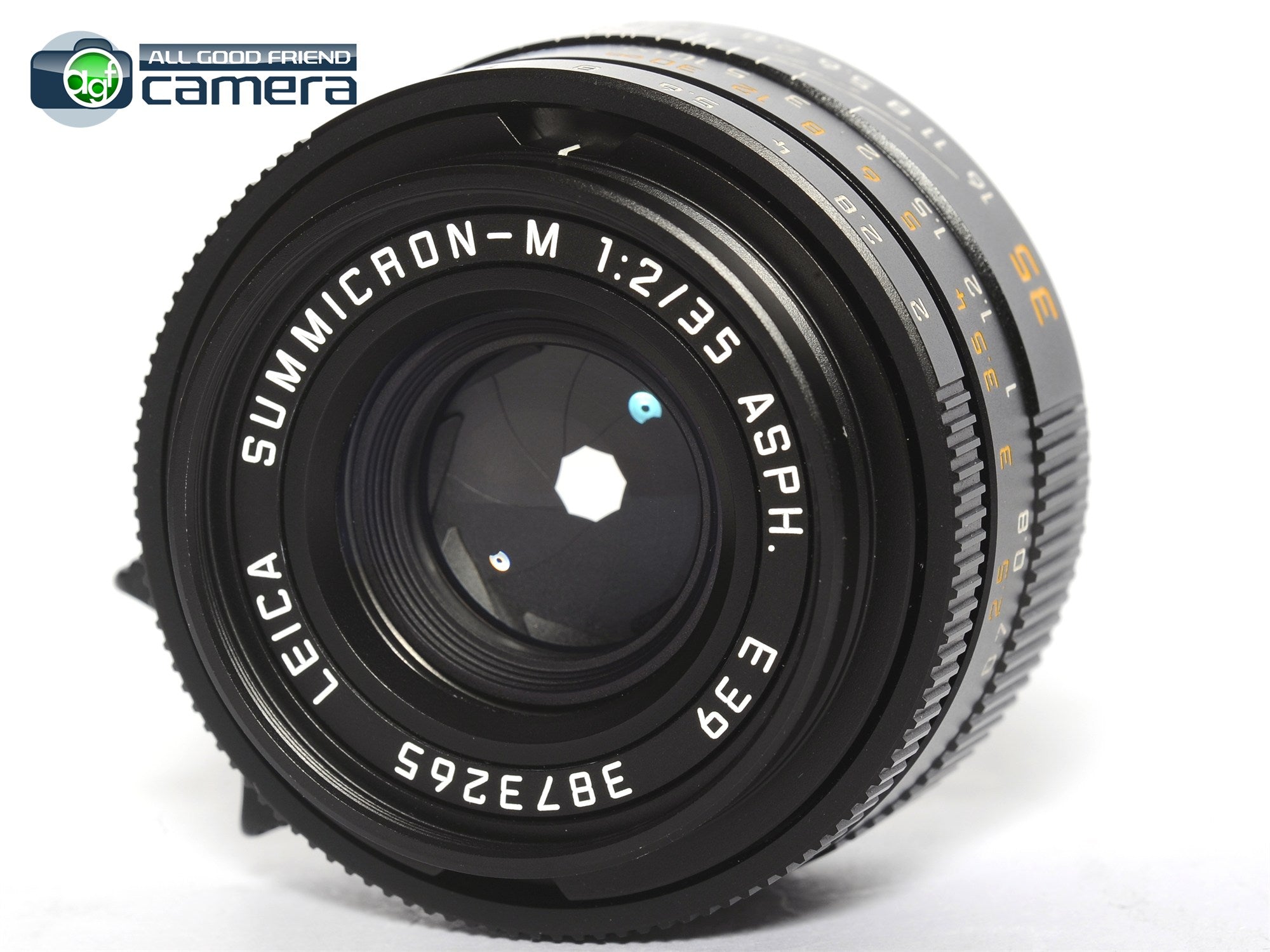 美品LEICA Summicron M35mm ASPH.6bit 11879C Leica 35mm f/2 ASPH. Summicron-M Silver (6-Bit Coded) Lens
