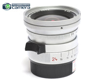 Load image into Gallery viewer, Leica Elmarit-M 24mm F2.8 ASPH. E55 Lens Silver/Chrome