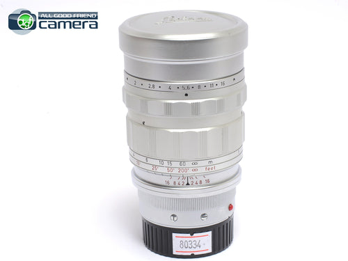Leica Summicron M 90mm F/2 Lens Ver.2 Silver *MINT*