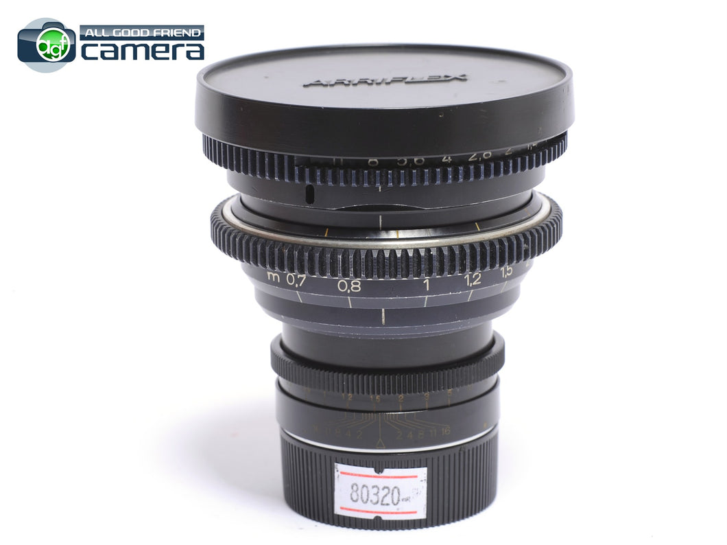 Carl Zeiss Super Speed 50mm F/1.3 Arriflex Lens Converted to Leica M Mount