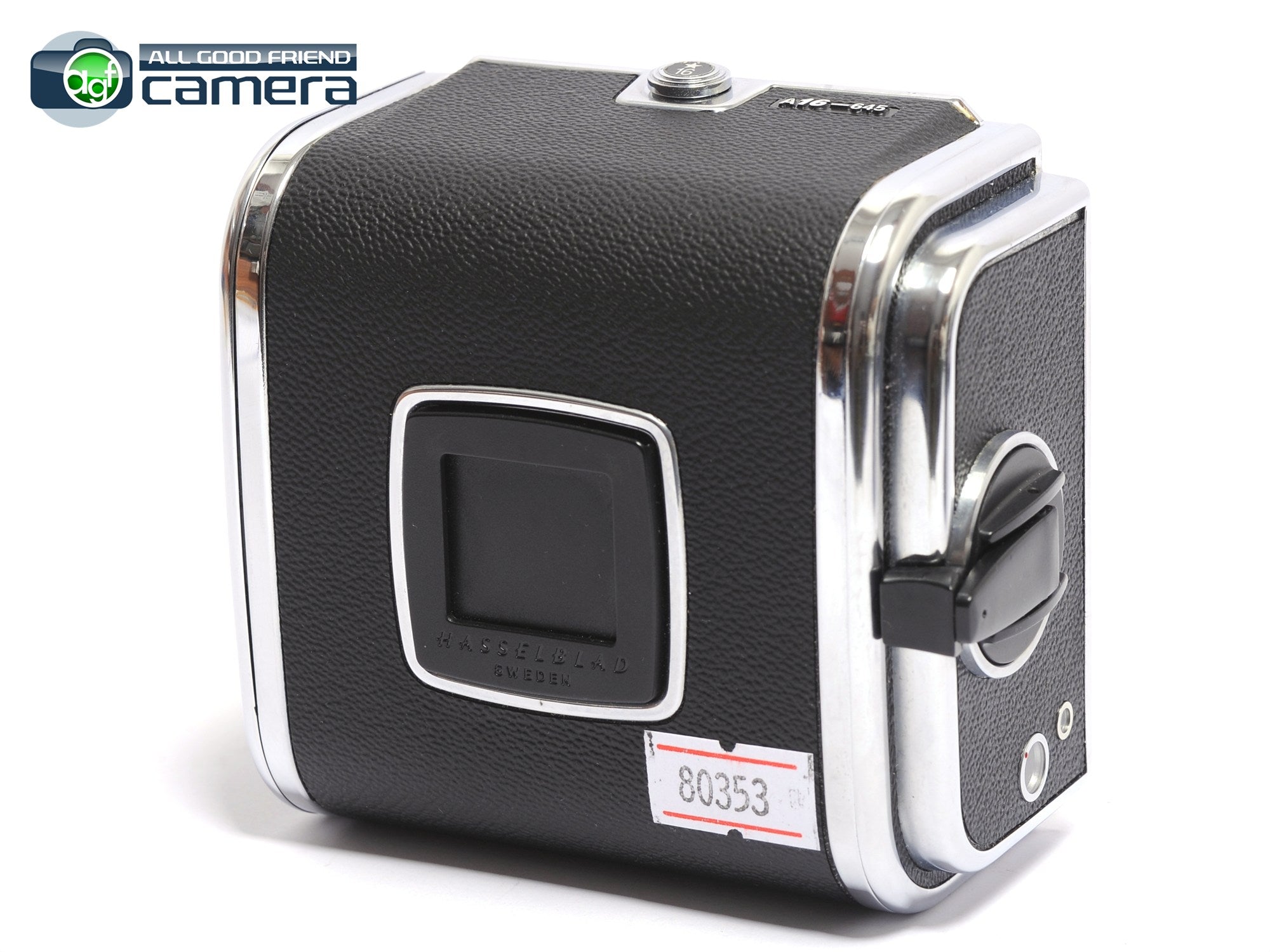 Hasselblad フィルムバック A16 動作品 Hasselblad A16 Type III 6x4.5 Film Back Silver for V / 500 System