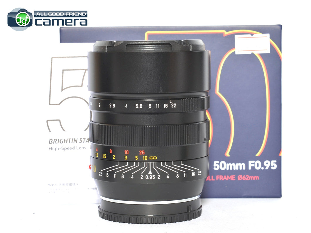 Brightin Star 50mm F/0.95 Full Frame MF Lens FE Sony E-Mount *MINT in Box*