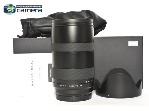 Hasselblad XCD 35-75mm F/3.5-4.5 Lens Shutter Count 2017 *MINT- in Box*