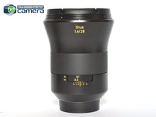 Load image into Gallery viewer, Zeiss Otus APO Distagon 28mm F/1.4 T* Lens ZE Canon EF *MINT- in Box*