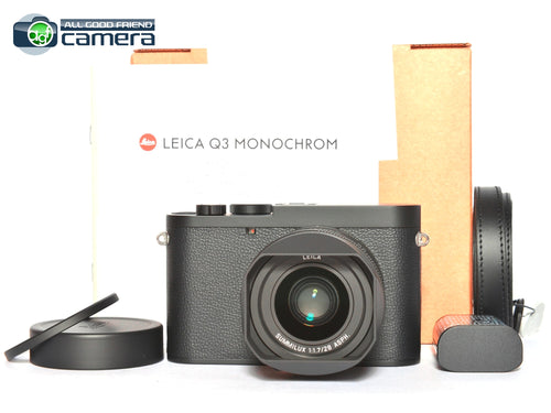 Leica Q3 28 Monochrom 60MP Digital Camera Matte Black 19200 *BRAND NEW*