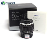 Load image into Gallery viewer, Voigtlander Nokton 50mm F/1.2 VM Lens Leica M-Mount *MINT in Box*