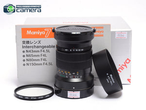 Mamiya N 150mm F/4.5 L Lens for 7 7II Camera *MINT in Box* – AGFCamera