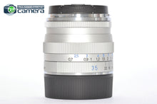 Load image into Gallery viewer, Zeiss Biogon 35mm F/2 ZM T* Lens Silver Leica M-Mount *MINT in Box*