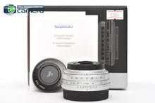 Load image into Gallery viewer, Voigtlander Color-Skopar 18mm F/2.8 ASPH. Lens Silver Fujifilm X-Mount *MINT in Box*