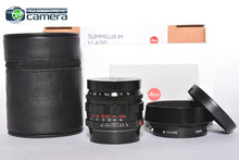 Load image into Gallery viewer, Leica Summilux-M 50mm F/1.4 Lens Glossy Black Paint Reissue 11713 *BRAND NEW*