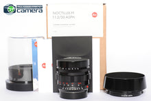 Load image into Gallery viewer, Leica Noctilux-M 50mm F/1.2 ASPH. Lens Glossy Black 11731 *BRAND NEW*