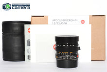 Load image into Gallery viewer, Leica APO-Summicron-M 35mm F/2 ASPH. Lens Black 11699 *BRAND NEW*
