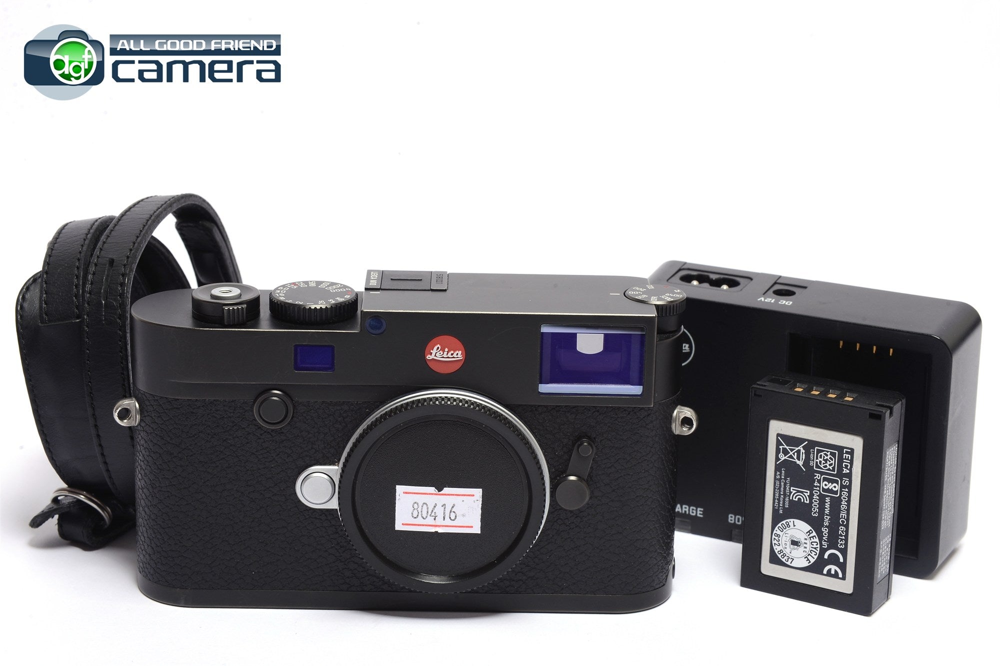 Leica M10 Digital Rangefinder Camera Black Chrome 20000 *EX