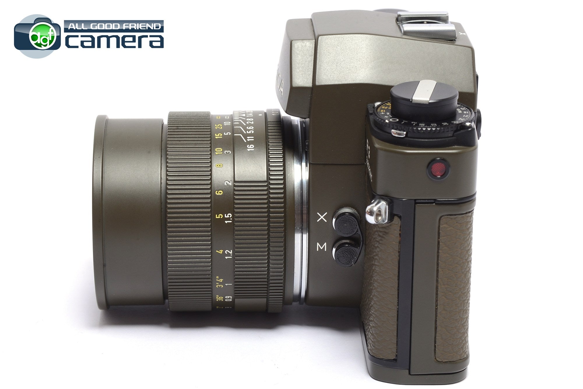 格安出品！限定サファリ Leica R3 + Summilux-R 50mm Leica R3 Electronic 'Safari' Camera + Summilux-R 50mm F/1.4 Lens
