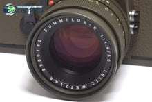 Load image into Gallery viewer, Leica R3 Electronic 'Safari' Camera + Summilux-R 50mm F/1.4 Lens