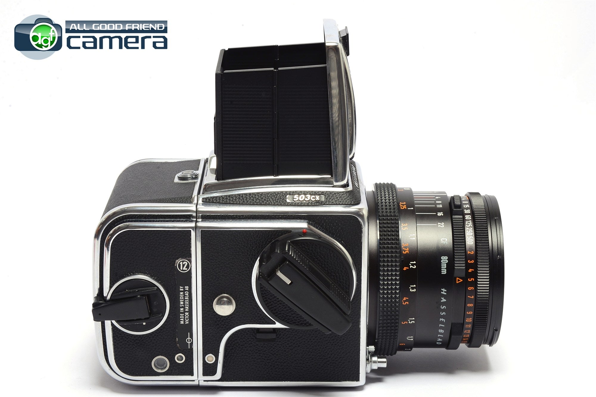 Hasselblad 503CX Medium Format Camera w/CF 80mm F/2.8 T* Lens
