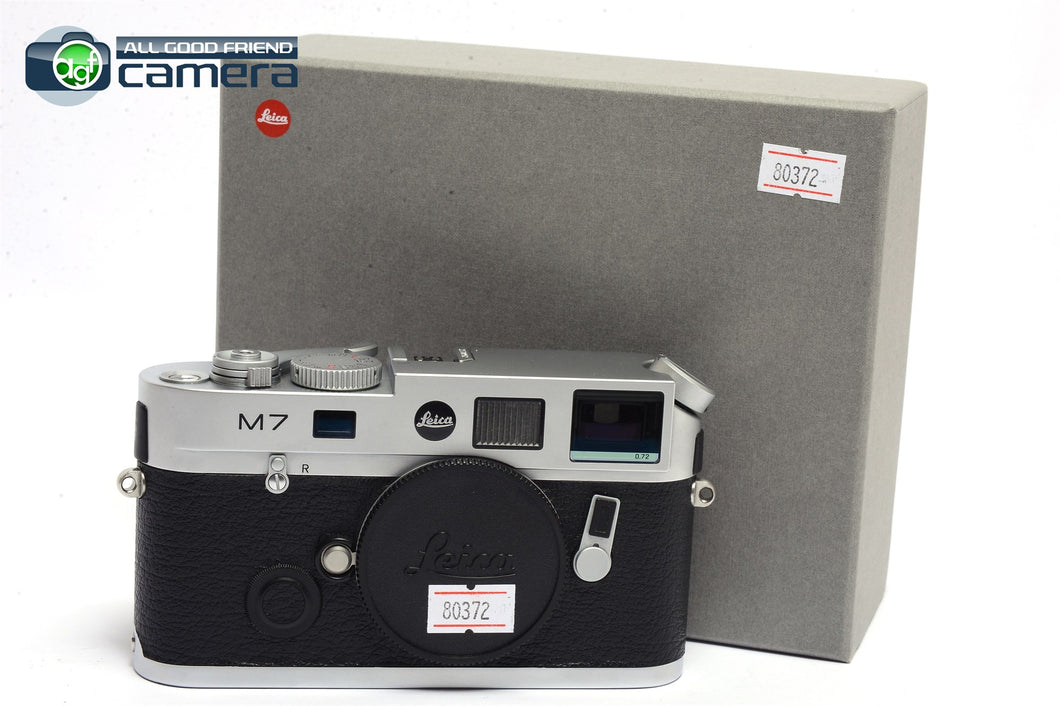 Leica M7 Film Rangefinder 0.72 Camera Silver Chrome *EX+* – AGFCamera