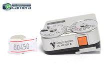 Load image into Gallery viewer, Voigtlander VC-Meter II Meter Silver Shoe Mount *MINT-*