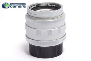 Leica Summilux-M 50mm f/1.4 Lens Silver Chrome Reissue 11714 *MINT